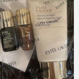 3pc Estee Lauder Advanced Night Micro Cleansing Foam, ANR Serum/ Eye Concentrate